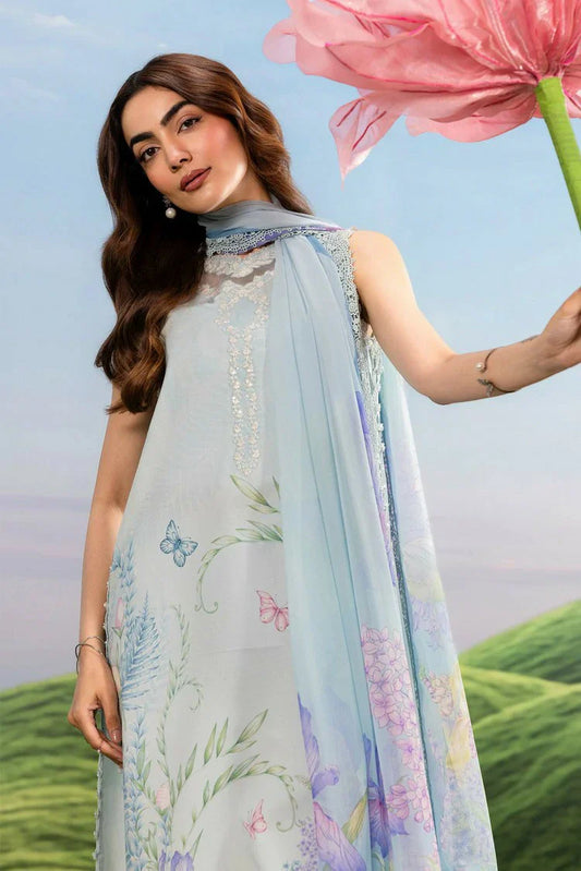 Picture of Maria B - Dreamscape M Basics EID II - Design-10A - Unstitched - Available at Raja Sahib