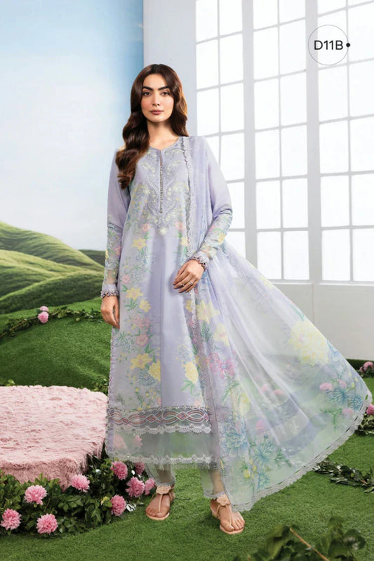 Picture of Maria B - Dreamscape M Basics EID II - Design-11B - Unstitched - Available at Raja Sahib