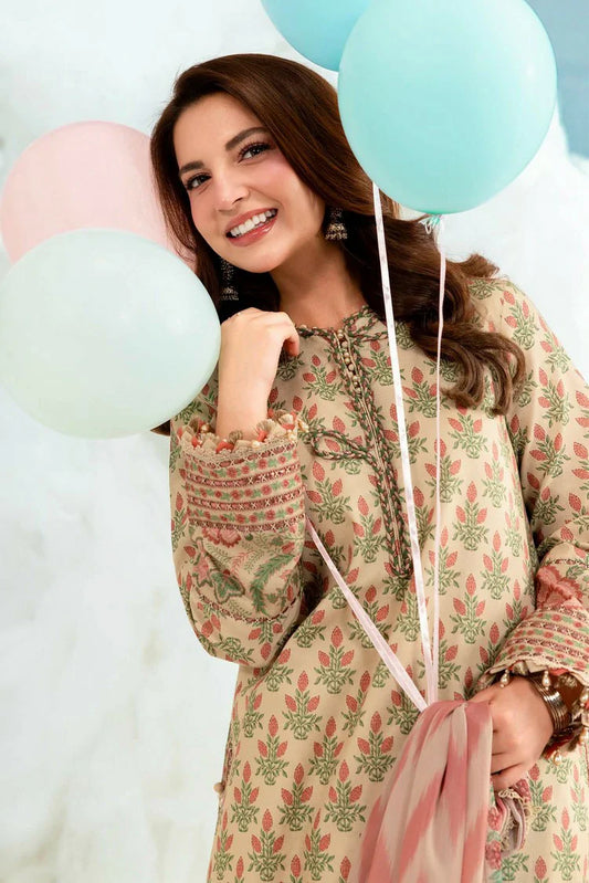 Picture of Maria B - Dreamscape M Basics EID II - Design-12A - Unstitched - Available at Raja Sahib