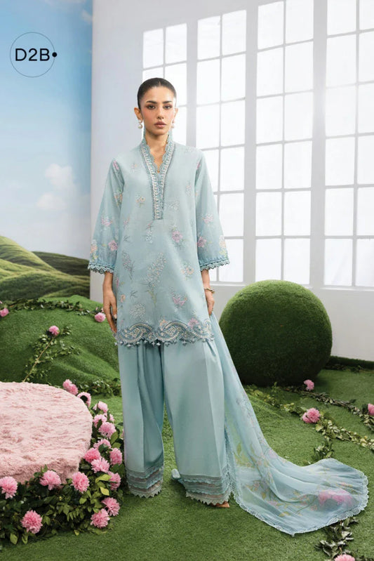 Picture of Maria B - Dreamscape M Basics EID II - Design-02B - Unstitched - Available at Raja Sahib