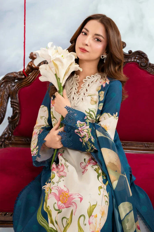 Picture of Maria B - Dreamscape M Basics EID II - Design-05B - Unstitched - Available at Raja Sahib