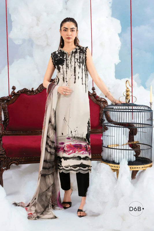 Picture of Maria B - Dreamscape M Basics EID II - Design-06B - Unstitched - Available at Raja Sahib