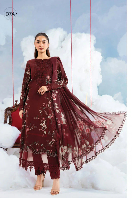 Picture of Maria B - Dreamscape M Basics EID II - Design-07A - Unstitched - Available at Raja Sahib