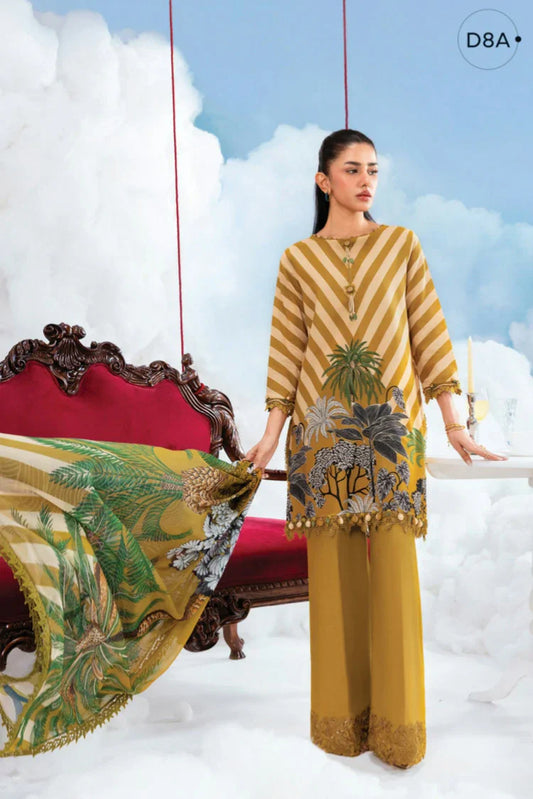 Picture of Maria B - Dreamscape M Basics EID II - Design-08A - Unstitched - Available at Raja Sahib