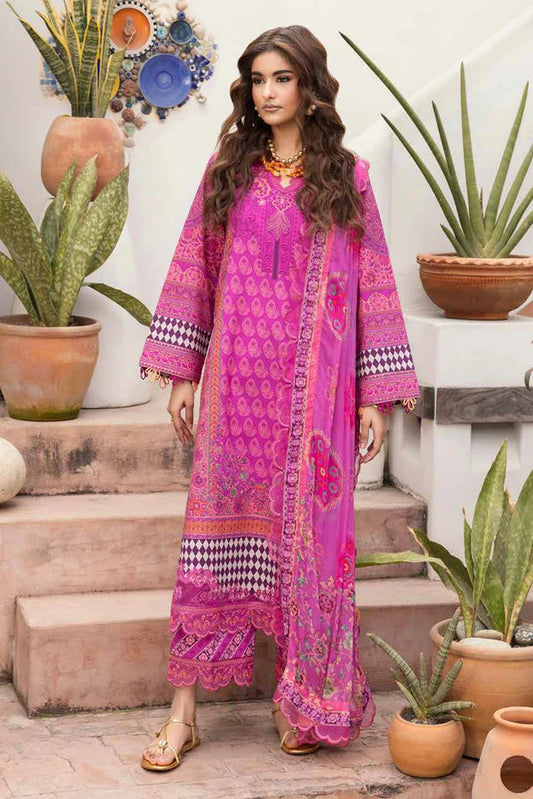 Picture of Charizma - Andaaz Embroidered Lawn Collection Vol 1 - AN-09 - Unstitched - Available at Raja Sahib