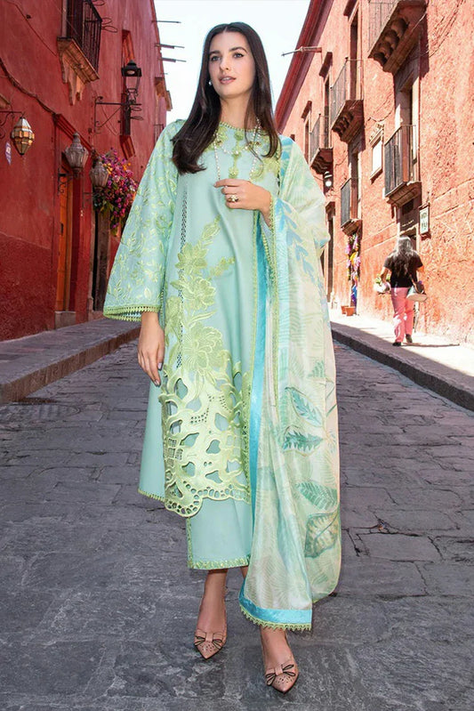 Picture of Mushq - Hemline Odyssey Lawn Collection - 10U-Paloma - Unstitched - Available at Raja Sahib