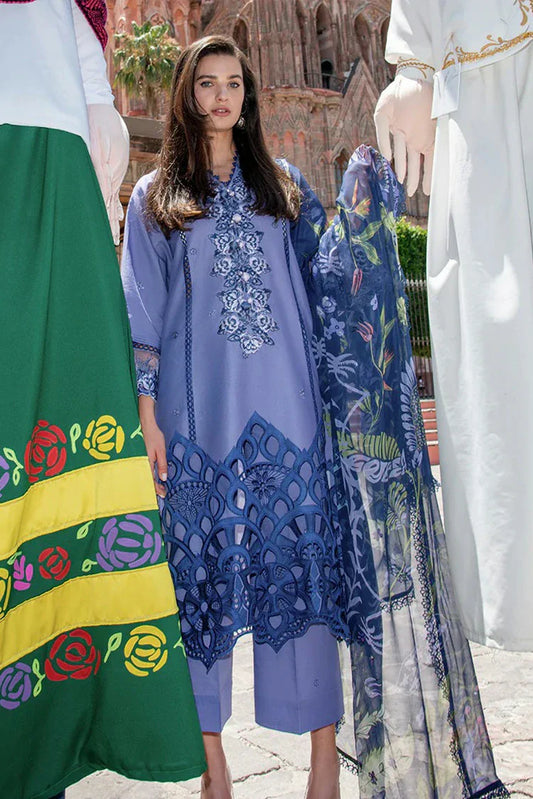 Picture of Mushq - Hemline Odyssey Lawn Collection - 08U-Juana - Unstitched - Available at Raja Sahib