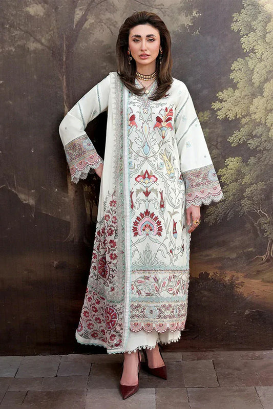 Picture of Roheenaz - Floral Reverie Embroidered Edit - 11-Lunar Glow - Unstitched - Available at Raja Sahib