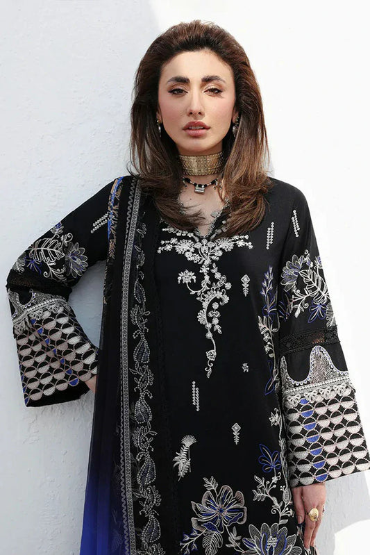 Picture of Roheenaz - Floral Reverie Embroidered Edit - 05-Vogue Theory - Unstitched - Available at Raja Sahib