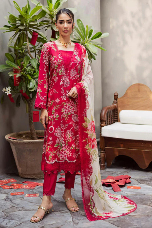 Picture of Nureh - Signature Prints Printed Lawn Collection Vol 1 - SP-160 - Unstitched - Available at Raja Sahib
