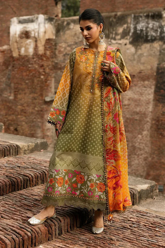 Picture of Charizma - Chunri Embroidered Lawn Vol 1 - CHN6-05 - Unstitched - Available at Raja Sahib