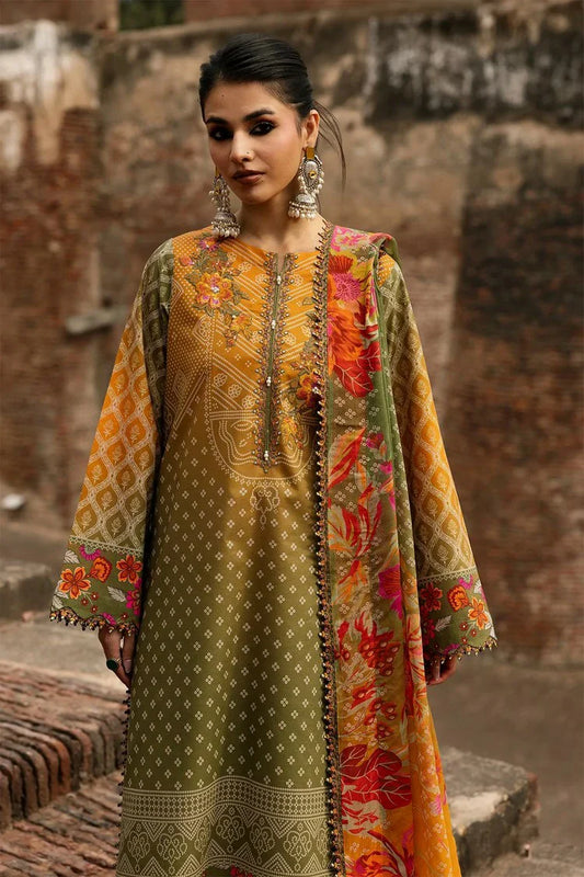 Picture of Charizma - Chunri Embroidered Lawn Vol 1 - CHN6-05 - Unstitched - Available at Raja Sahib