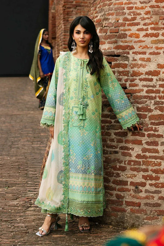 Picture of Charizma - Chunri Embroidered Lawn Vol 1 - CHN6-07 - Unstitched - Available at Raja Sahib