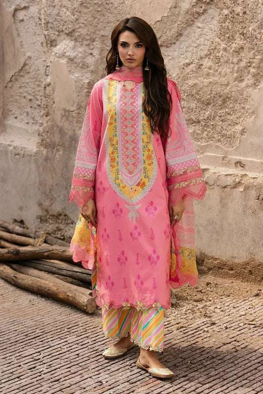 Picture of Charizma - Chunri Embroidered Lawn Vol 1 - CHN6-08 - Unstitched - Available at Raja Sahib