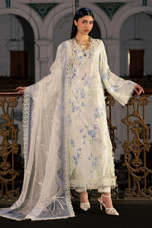 Picture of Nureh - Maya Embroidered Lawn Collection Vol 2 - NS-166 - Unstitched - Available at Raja Sahib