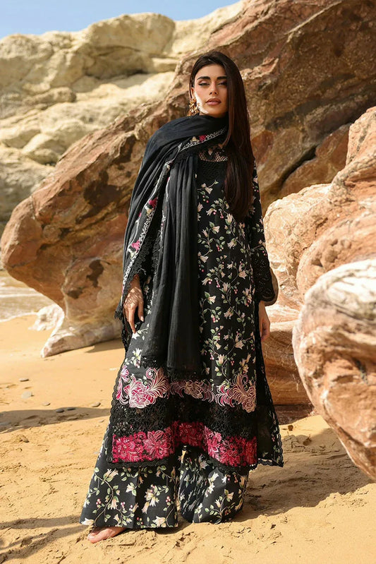 Picture of Manara - Summer Dreams Collection - VF-04-BLACK PEARL - Unstitched - Available at Raja Sahib