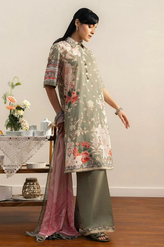 Picture of Zara Shahjahan - Coco Prints Drop 2 - ZEN-10A - Unstitched - Available at Raja Sahib
