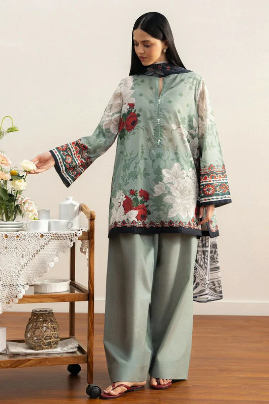 Picture of Zara Shahjahan - Coco Prints Drop 2 - ZEN-10B - Unstitched - Available at Raja Sahib