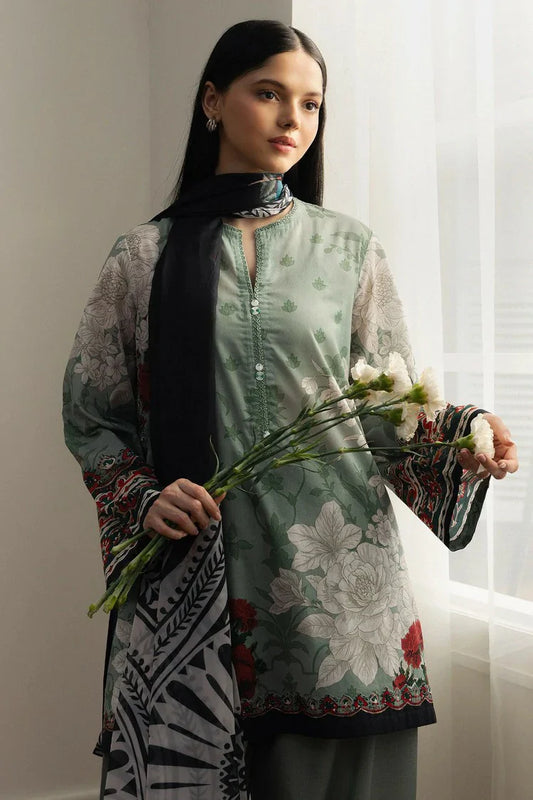 Picture of Zara Shahjahan - Coco Prints Drop 2 - ZEN-10B - Unstitched - Available at Raja Sahib