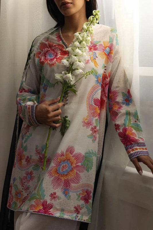 Picture of Zara Shahjahan - Coco Prints Drop 2 - ASAHI-2B - Unstitched - Available at Raja Sahib