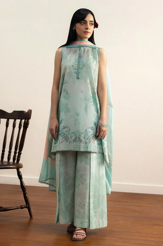 Picture of Zara Shahjahan - Coco Prints Drop 2 - SORA-3B - Unstitched - Available at Raja Sahib