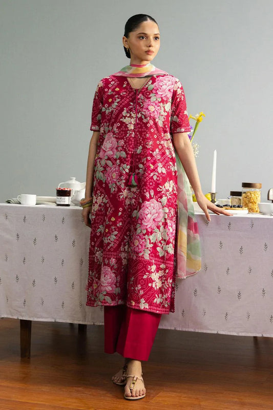 Picture of Zara Shahjahan - Coco Prints Drop 2 - KOHANA-4B - Unstitched - Available at Raja Sahib