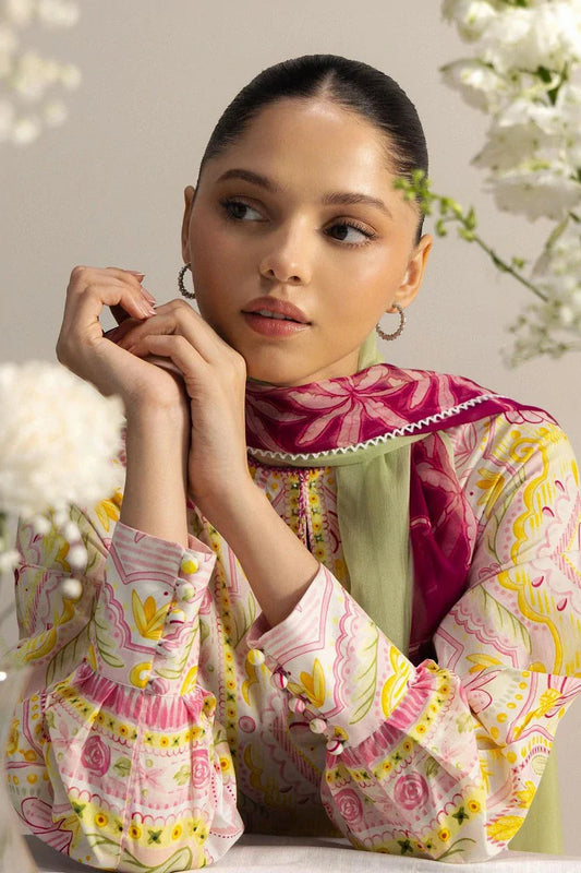 Picture of Zara Shahjahan - Coco Prints Drop 2 - NAMI-5B - Unstitched - Available at Raja Sahib