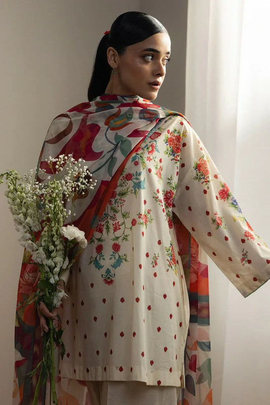 Picture of Zara Shahjahan - Coco Prints Drop 2 - AKI-6A - Unstitched - Available at Raja Sahib