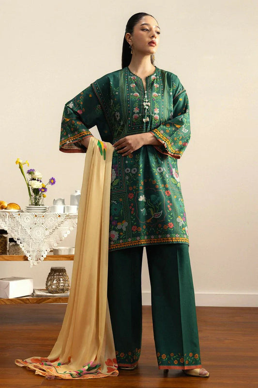 Picture of Zara Shahjahan - Coco Prints Drop 2 - TAKARA-7B - Unstitched - Available at Raja Sahib