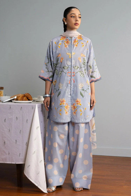 Picture of Zara Shahjahan - Coco Prints Drop 2 - YUKI-8B - Unstitched - Available at Raja Sahib