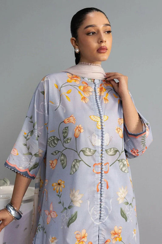 Picture of Zara Shahjahan - Coco Prints Drop 2 - YUKI-8B - Unstitched - Available at Raja Sahib