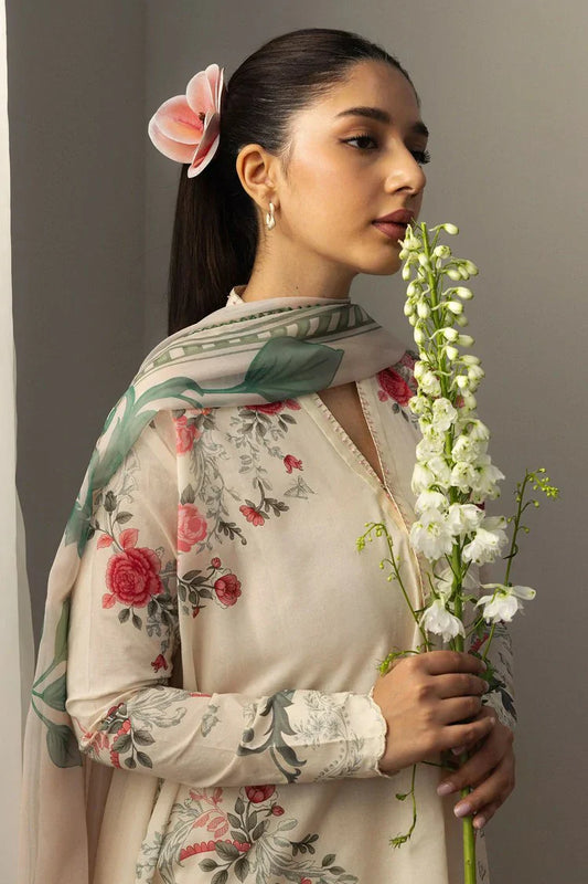 Picture of Zara Shahjahan - Coco Prints Drop 2 - REI-9B - Unstitched - Available at Raja Sahib