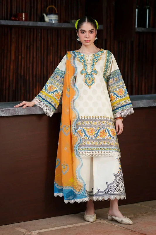Picture of Saira Rizwan - Laanem SS Unstitched Collection - AZURA-A-05 - Unstitched - Available at Raja Sahib