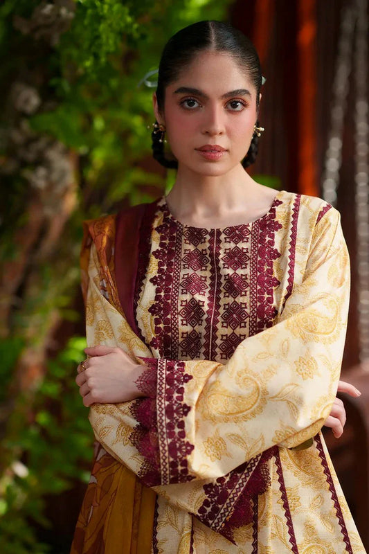 Picture of Saira Rizwan - Laanem SS Unstitched Collection - ZAREEN-A-06 - Unstitched - Available at Raja Sahib