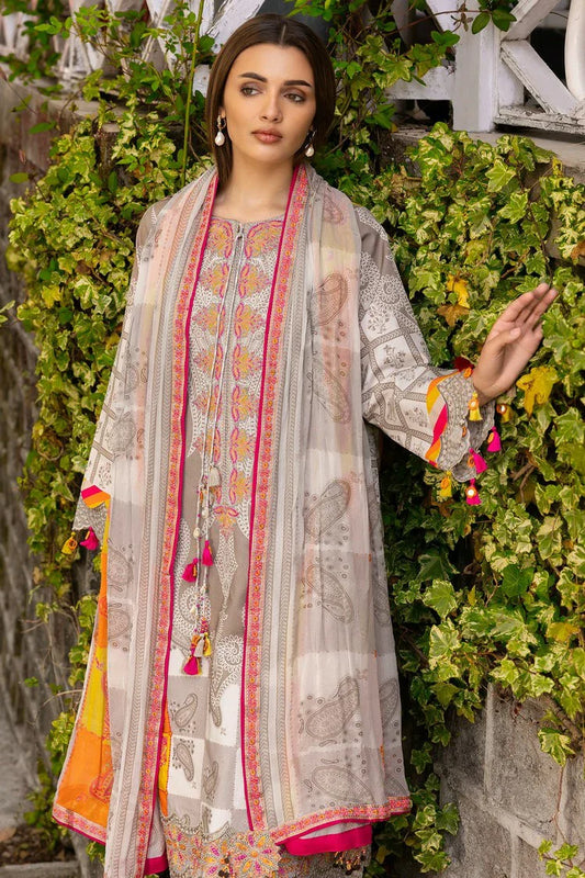 Picture of Charizma - Rang e Bahar Lawn Collection Vol 2 - CRB6-16 - Unstitched - Available at Raja Sahib