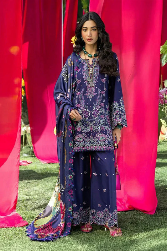 Picture of Asim Jofa - Luxury Lawn - AJULW-03 - Unstitched - Available at Raja Sahib