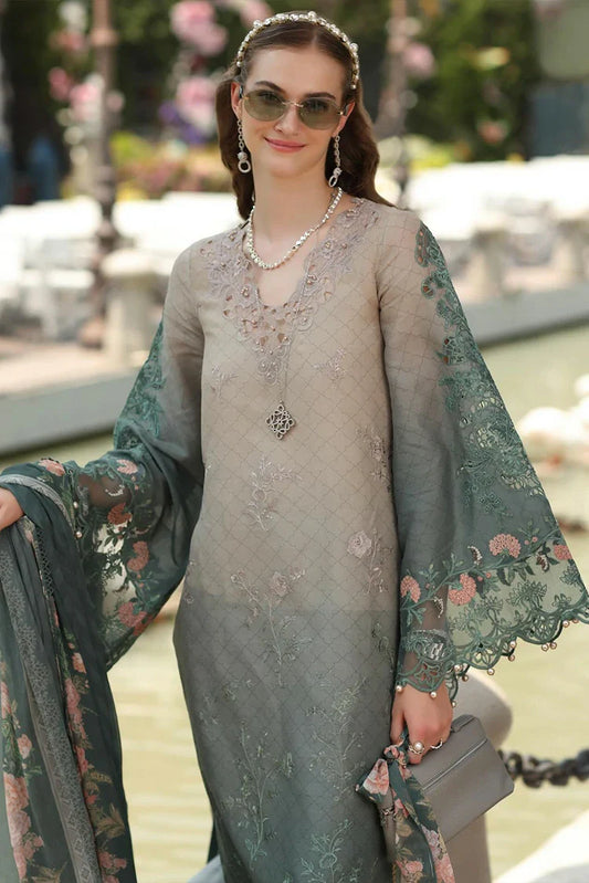 Picture of Noor by Saadia Asad - Noor Luxe Chikankari - Design 04 - Unstitched - Available at Raja Sahib