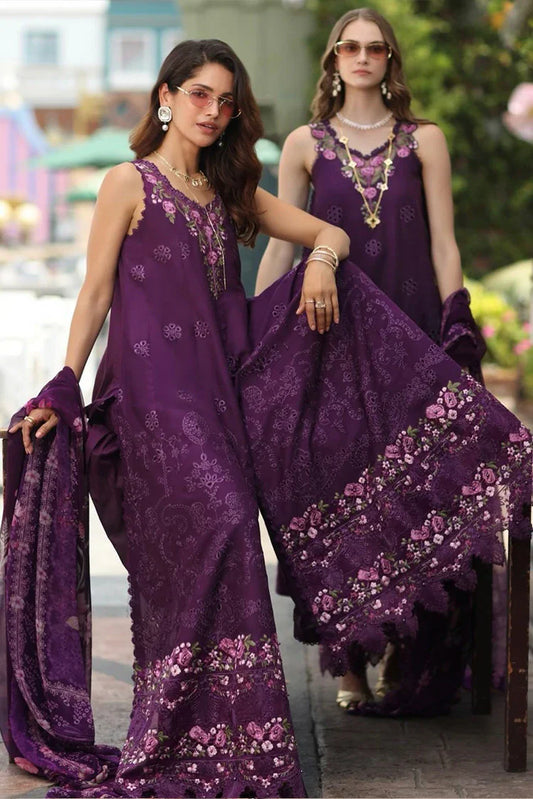Picture of Noor by Saadia Asad - Noor Luxe Chikankari - Design 07 - Unstitched - Available at Raja Sahib
