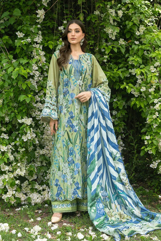 Picture of Elaf - Bridgerton Prints - EPB-2A GARDEN AFFAIR - Unstitched - Available at Raja Sahib
