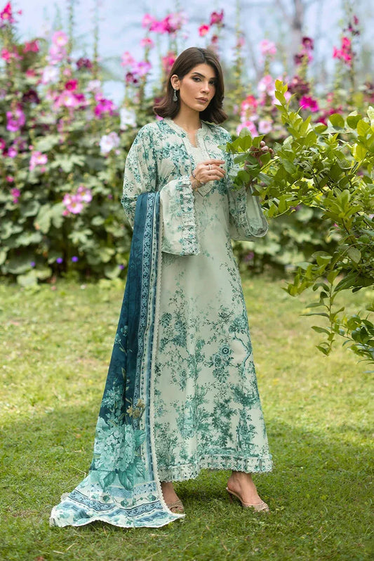 Picture of Elaf - Bridgerton Prints - EPB-7A DAPHANEE - Unstitched - Available at Raja Sahib