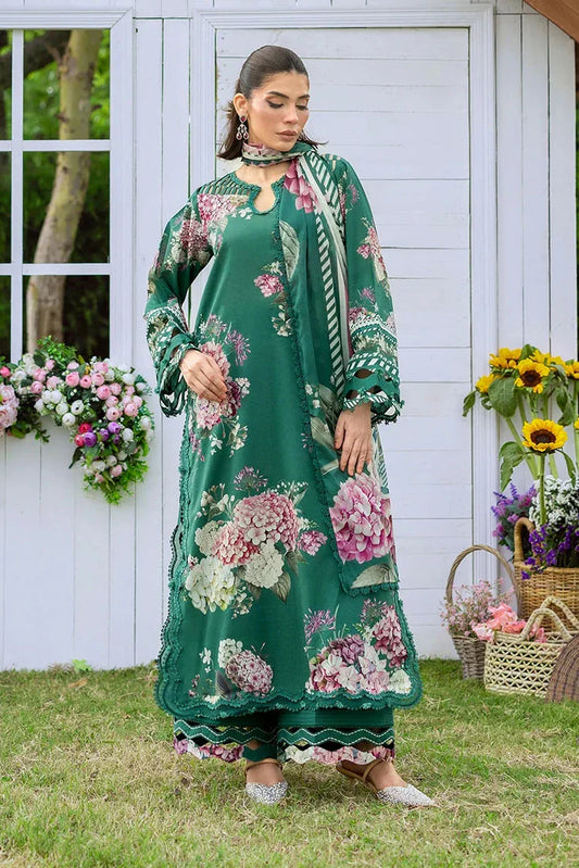 Picture of Elaf - Bridgerton Prints - EPB-8B MARIN - Unstitched - Available at Raja Sahib