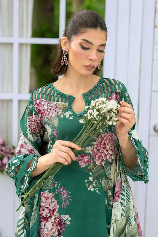 Picture of Elaf - Bridgerton Prints - EPB-8B MARIN - Unstitched - Available at Raja Sahib