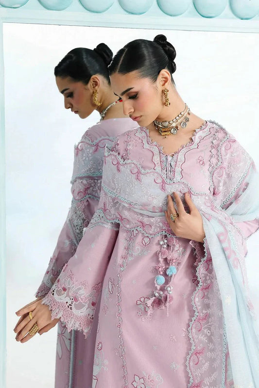 Picture of Qalamkar - Festive Lawn - QFL-02 ISANE - Unstitched - Available at Raja Sahib