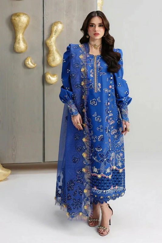 Qalamkar - Festive Lawn - QFL-06 EMINA - Unstitched