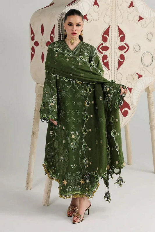 Picture of Qalamkar - Festive Lawn - QFL-09 VESTA - Unstitched - Available at Raja Sahib
