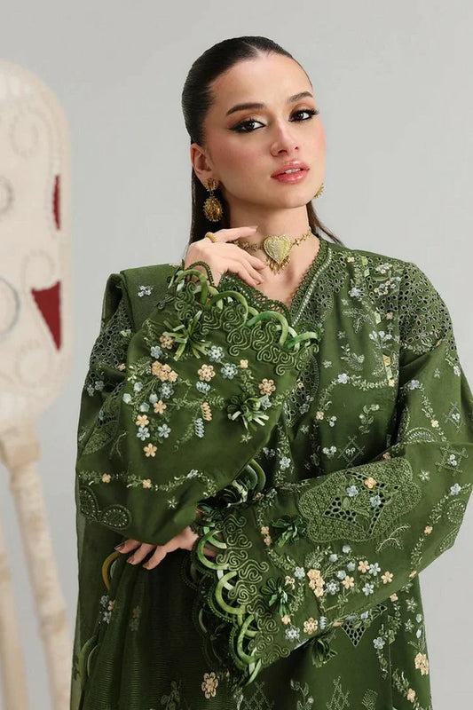 Picture of Qalamkar - Festive Lawn - QFL-09 VESTA - Unstitched - Available at Raja Sahib