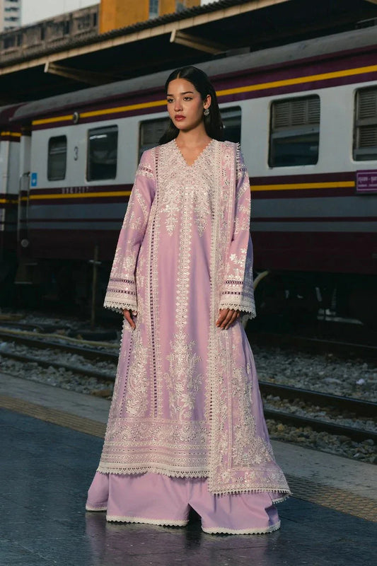 Picture of Afrozeh - Mulaqaat Embroidered Lawn Collection - 1211-Dilnasheen - Unstitched - Available at Raja Sahib