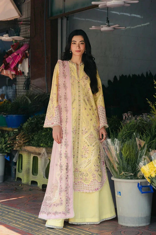Picture of Afrozeh - Mulaqaat Embroidered Lawn Collection - 12110-Lamha - Unstitched - Available at Raja Sahib