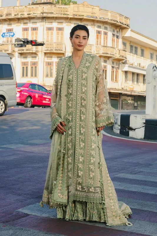 Picture of Afrozeh - Mulaqaat Embroidered Lawn Collection - 1214-Deedar - Unstitched - Available at Raja Sahib
