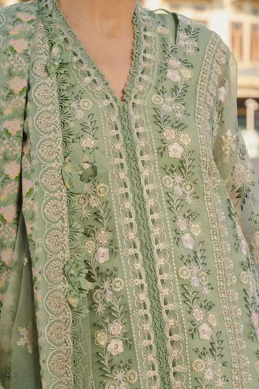 Picture of Afrozeh - Mulaqaat Embroidered Lawn Collection - 1214-Deedar - Unstitched - Available at Raja Sahib